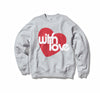 "With Love" Logo Crewneck Sweatshirts